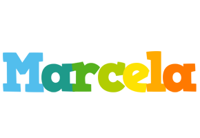Marcela rainbows logo