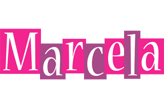 Marcela whine logo