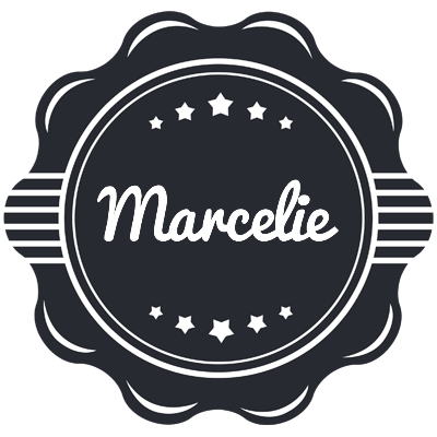 Marcelie badge logo