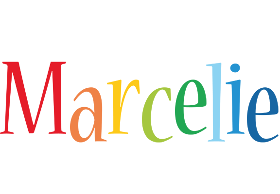 Marcelie birthday logo