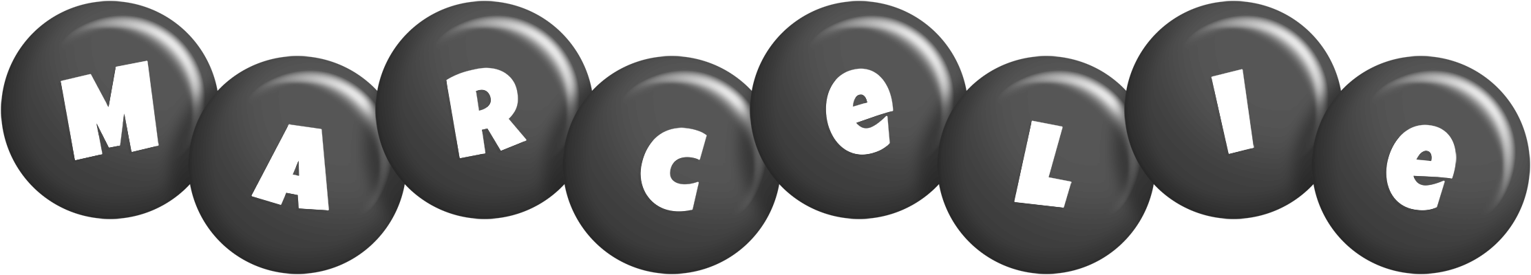 Marcelie candy-black logo