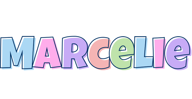 Marcelie pastel logo