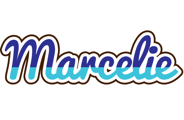 Marcelie raining logo