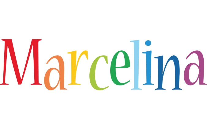 Marcelina birthday logo