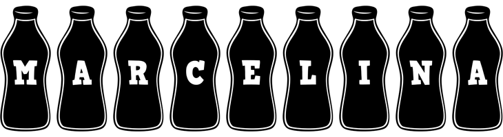 Marcelina bottle logo