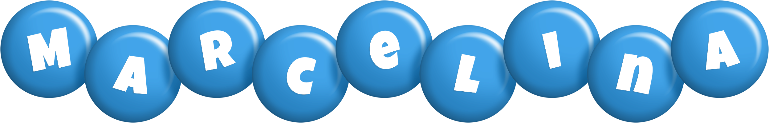 Marcelina candy-blue logo
