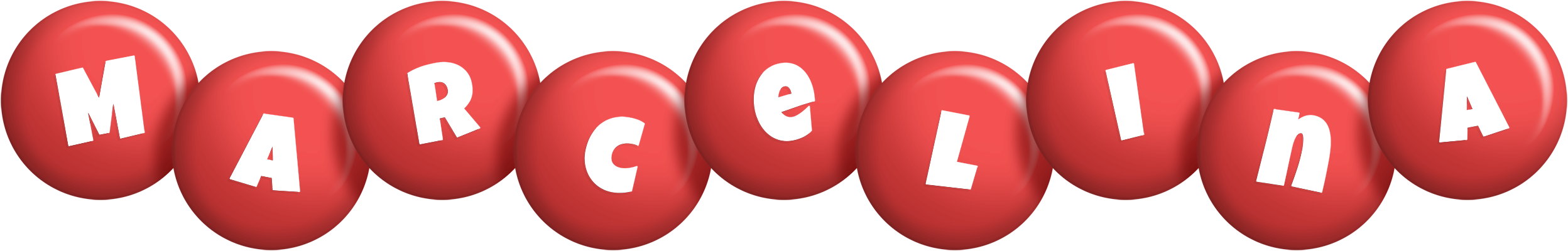 Marcelina candy-red logo