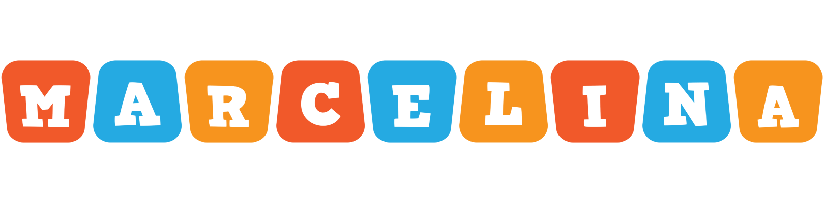 Marcelina comics logo