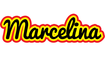 Marcelina flaming logo