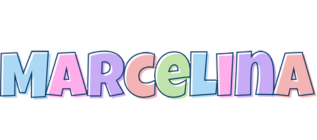 Marcelina pastel logo