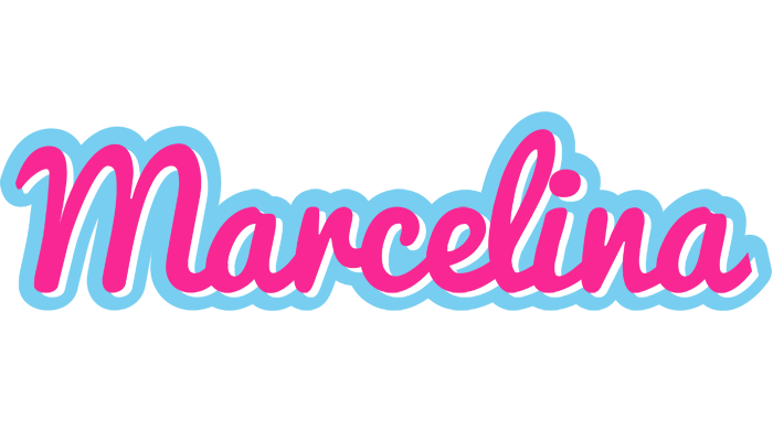 Marcelina popstar logo