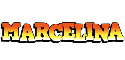 Marcelina sunset logo