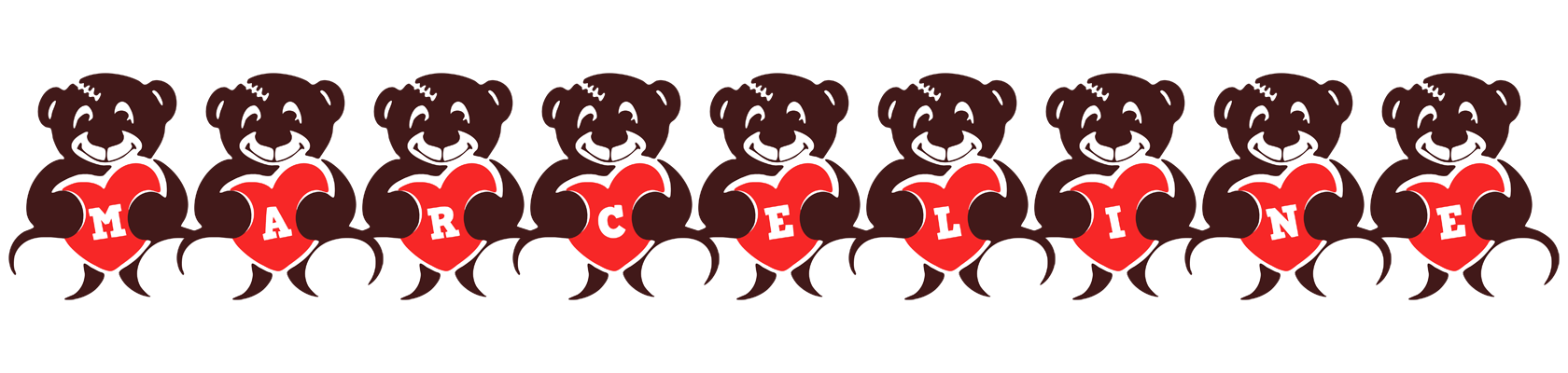 Marceline bear logo