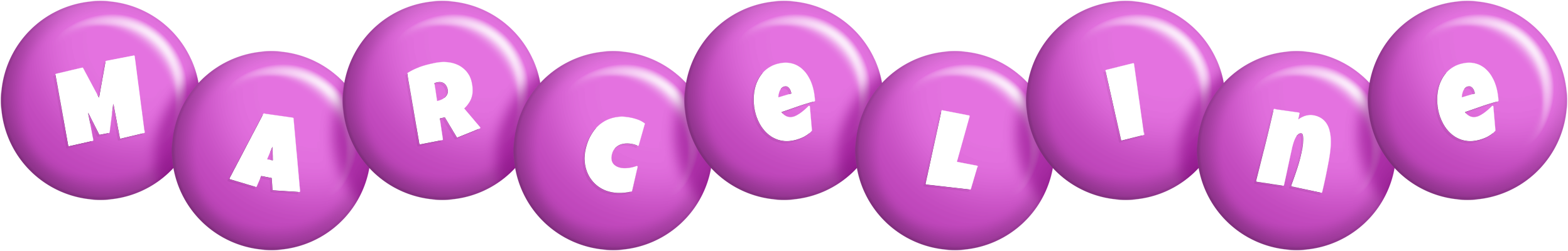 Marceline candy-purple logo