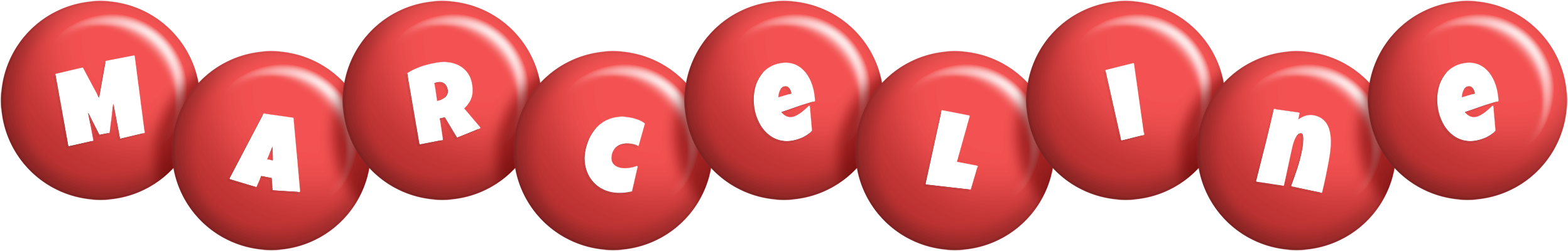 Marceline candy-red logo
