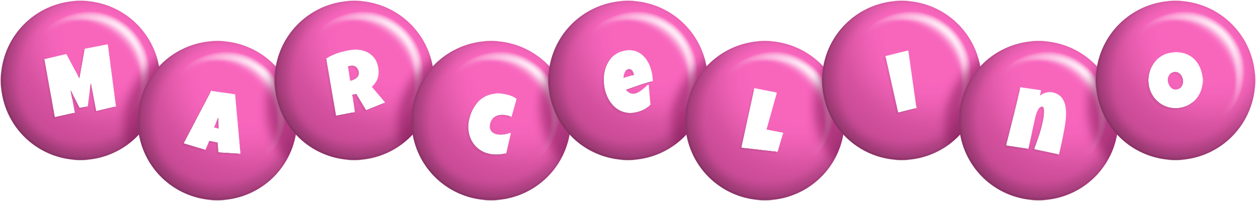 Marcelino candy-pink logo