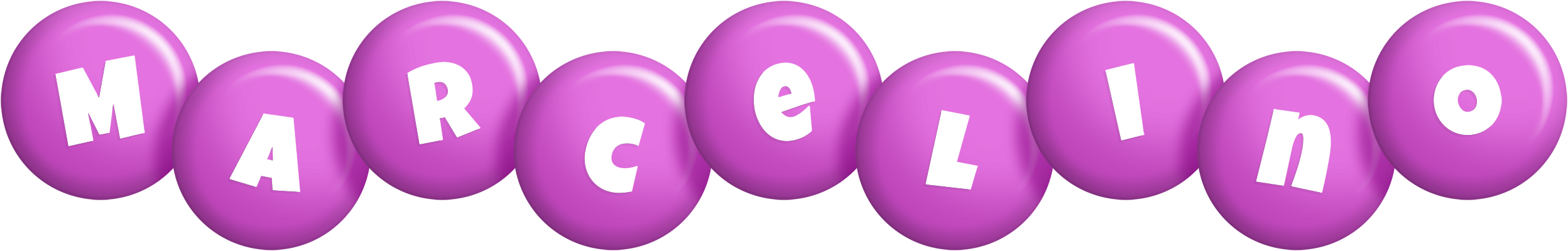 Marcelino candy-purple logo