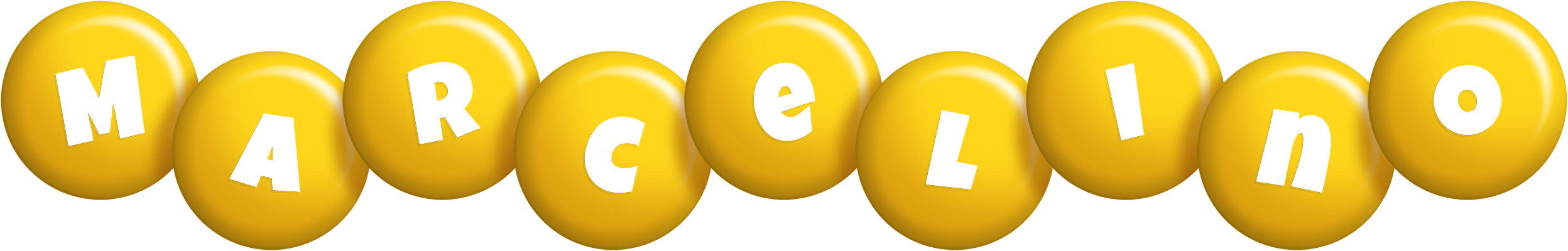 Marcelino candy-yellow logo