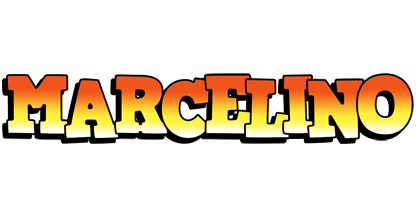 Marcelino sunset logo