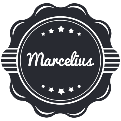 Marcelius badge logo
