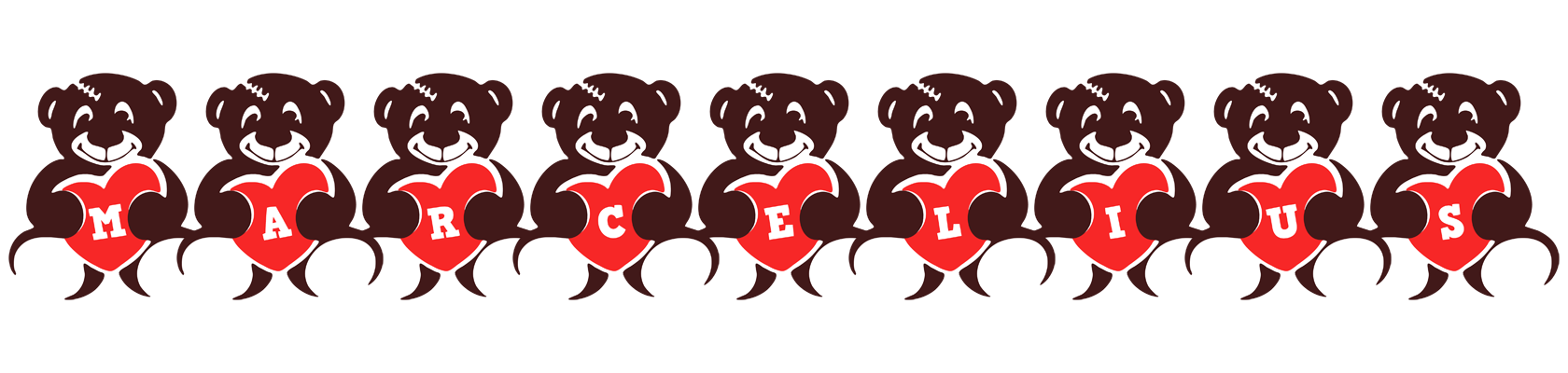 Marcelius bear logo