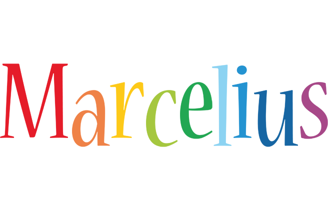 Marcelius birthday logo