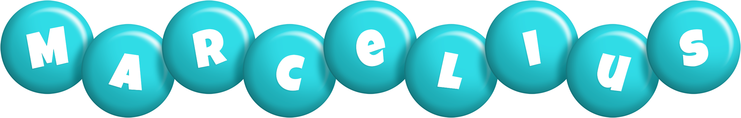 Marcelius candy-azur logo
