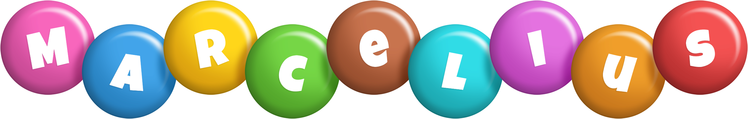Marcelius candy logo