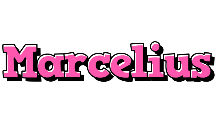 Marcelius girlish logo