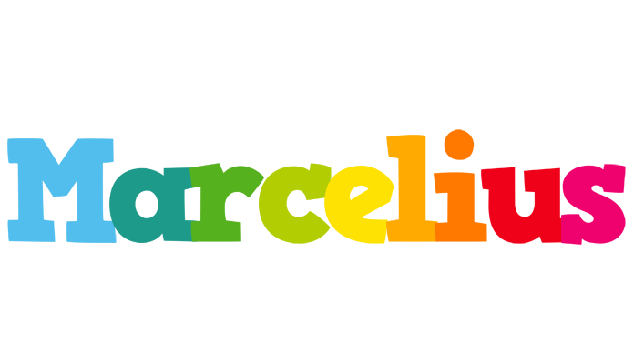 Marcelius rainbows logo