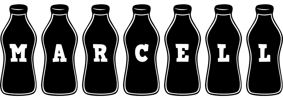 Marcell bottle logo
