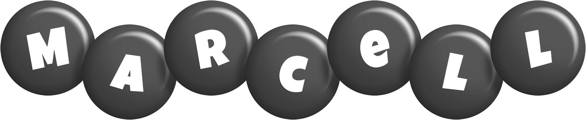 Marcell candy-black logo