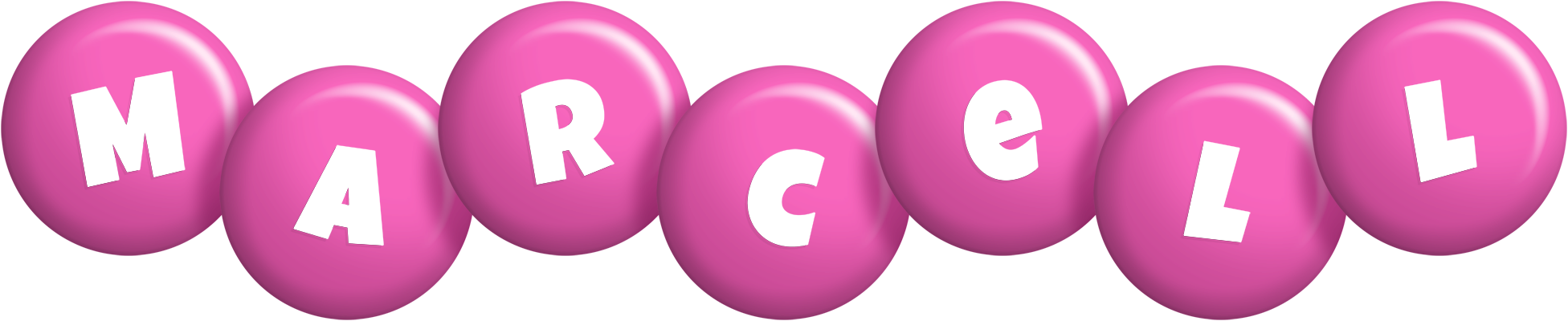 Marcell candy-pink logo
