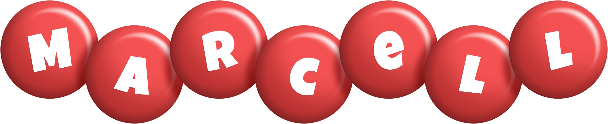 Marcell candy-red logo