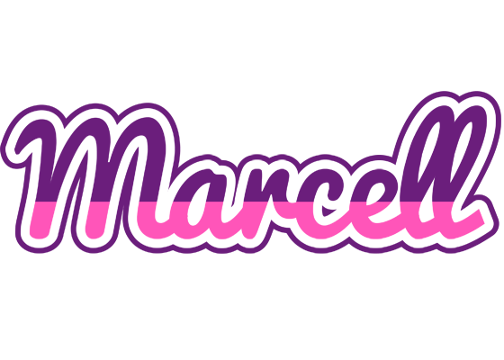 Marcell cheerful logo