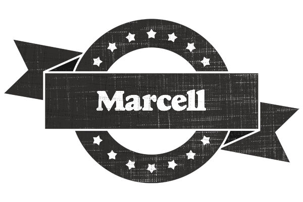 Marcell grunge logo