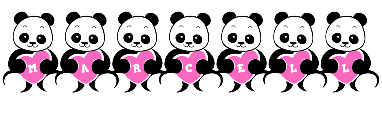 Marcell love-panda logo