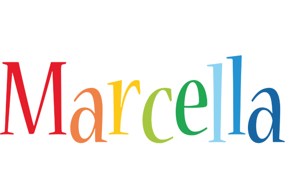 Marcella birthday logo