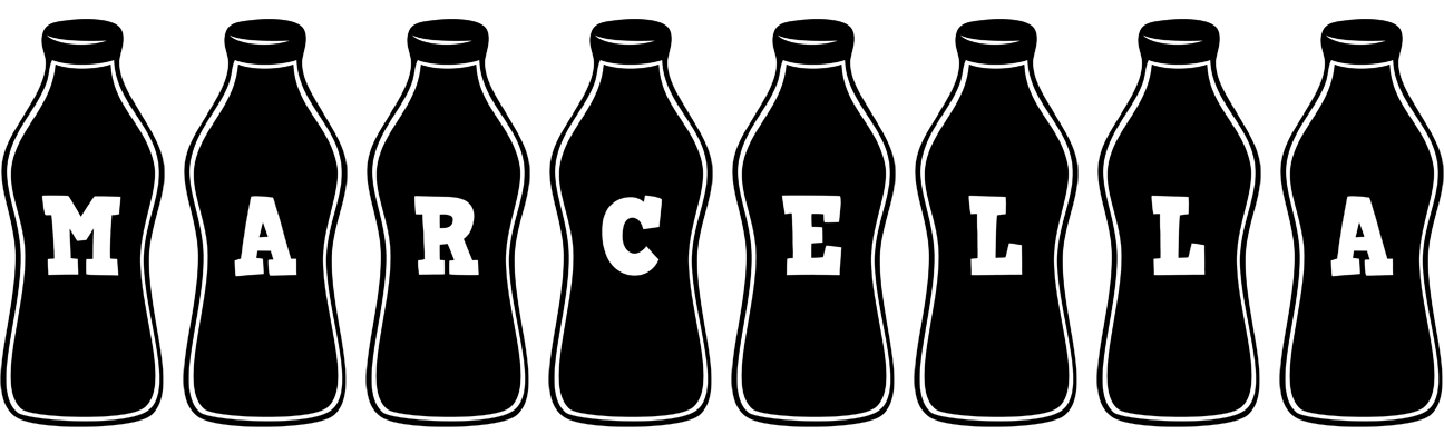 Marcella bottle logo