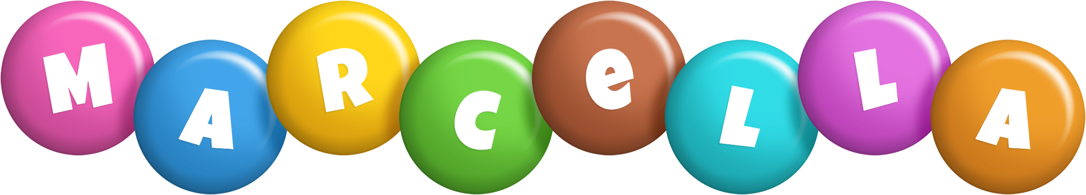 Marcella candy logo