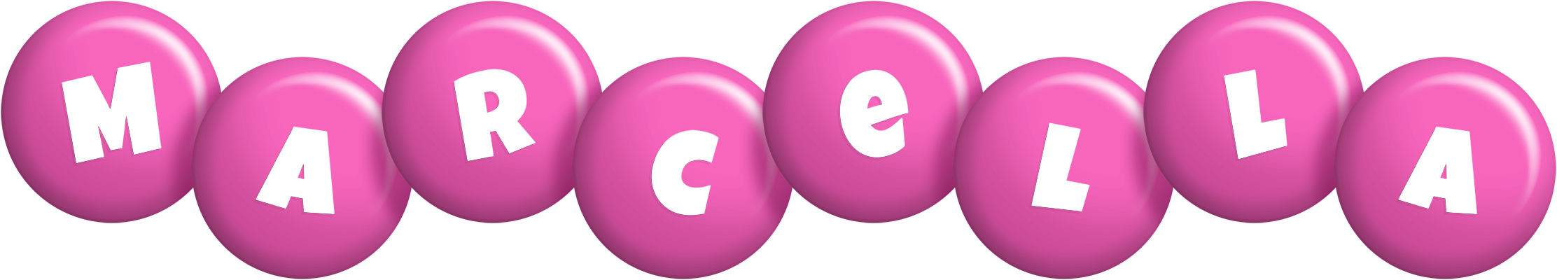 Marcella candy-pink logo