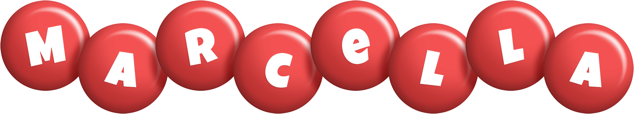 Marcella candy-red logo