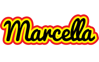 Marcella flaming logo