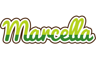 Marcella golfing logo