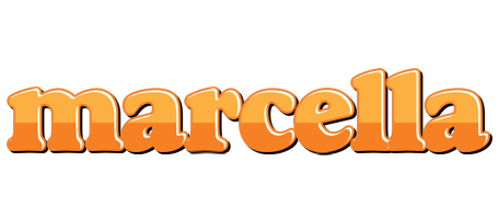 Marcella orange logo