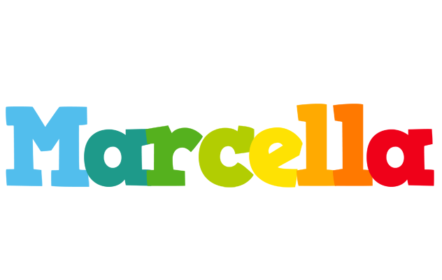 Marcella rainbows logo