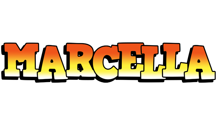 Marcella sunset logo