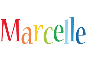 Marcelle birthday logo