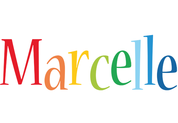 Marcelle birthday logo