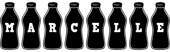 Marcelle bottle logo